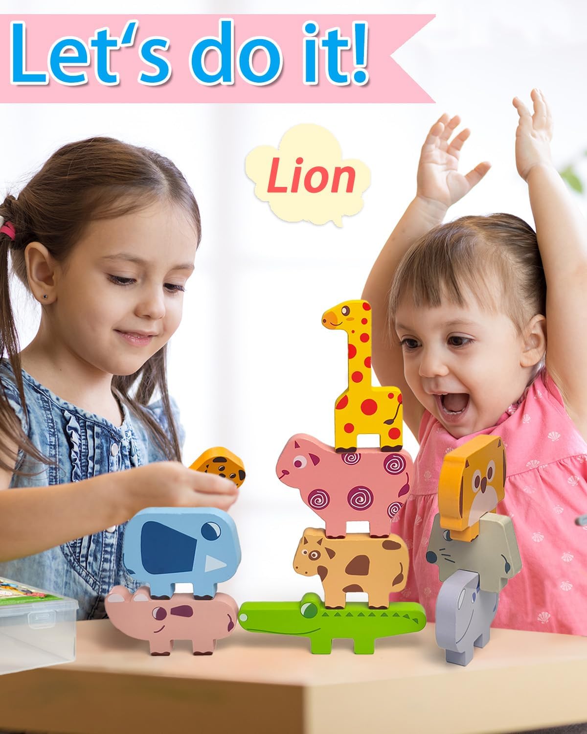 Vaiheng Stacking Toys for Toddlers 1-3 - image 2