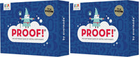 Evermade Proof Math Game - Fast-Paced Mental Math Card Game for Kids Ages 9-12, Teens & Adults - 3.9 inches x 5.5 inches x 1 inch (Pack of 2)