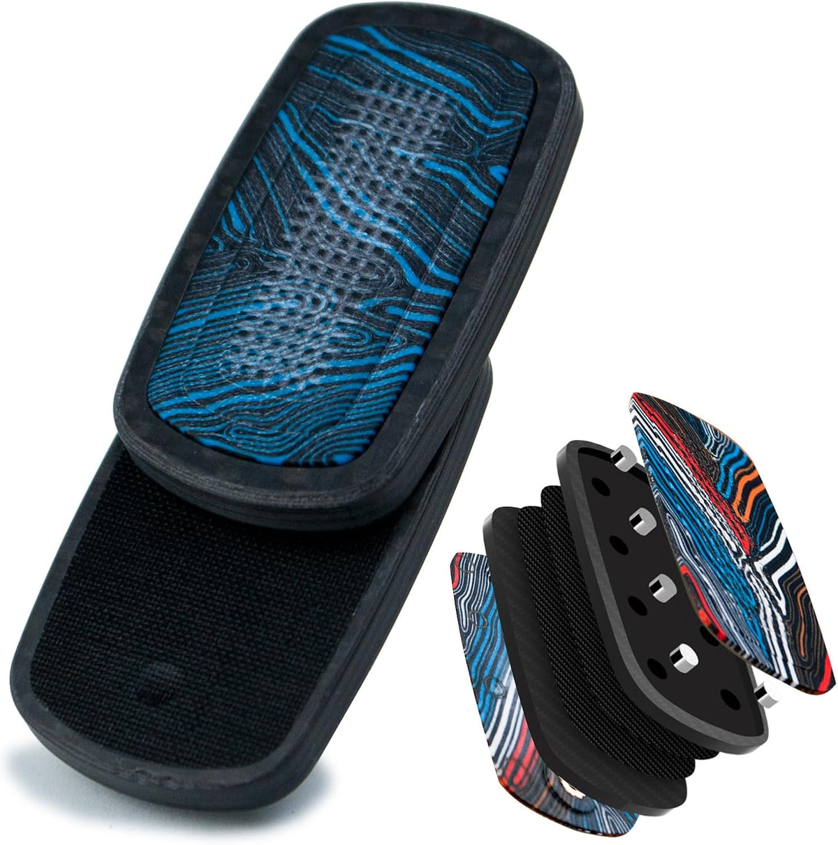 DjuiinoStar DFS-28 carbon fiber magnetic fidget slider, free-floating design - view 5