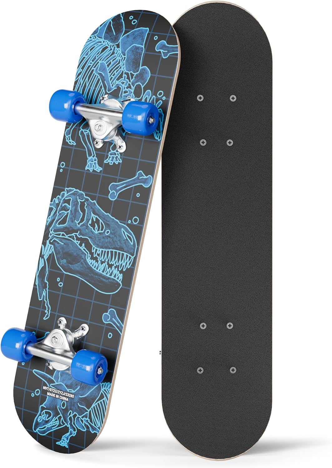 Rude Boyz 24 inch mini cruiser skateboard for kids with aluminium trucks - view 5