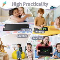 [2 Pack] Genialba LCD Writing Tablet 10-Inch Colorful Doodle Board - Black / 8.5 Inch / 1 - image 2