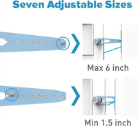 Neobay Cat Door Latch with Stabilizer - Blue 1 Pack - image 4