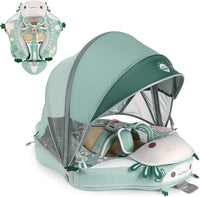 Mambobaby Float Deluxe non-inflatable baby pool float with sun canopy - view 7