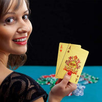 EAY Gold Waterproof Playing Cards - Gold Dollar 1-pack - image 2