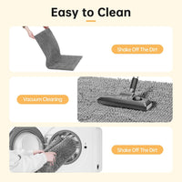 Absorbent Dog Door Mat for Muddy Paws - 60"L x 24"W x 1" Th / Light Grey - image 3