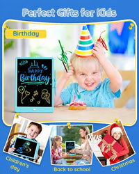 TEKFUN 15" LCD Writing Tablet for Kids - Blue / 8.5 Inch - image 2