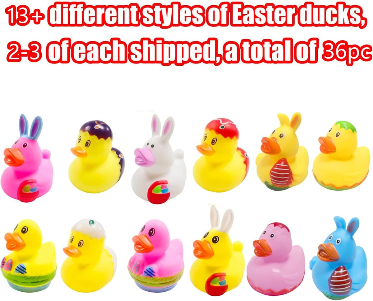36 Pcs Halloween Rubber Ducks - Easter - image 2
