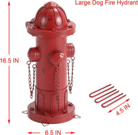 7.8" H Metal Potty Training Fire Hydrant for Dogs to Pee On Indoor - 16.5" - image 3