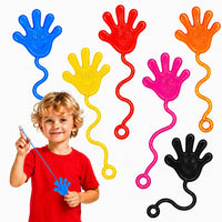 30 Pcs Sticky Spider Web Sticky Hands for Kids Bulk Halloween Party - Hand