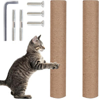 PowerKing Natural Sisal Replacement Scratching Post - 15.7''+15.7'' (2.67''Thick) / Beige