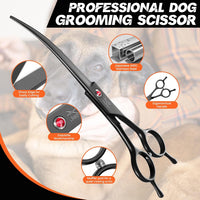 JASON Dog Grooming Thinning Scissors - Black / 7.01 - image 3