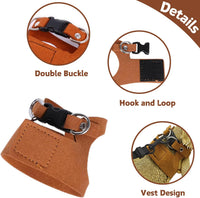 3 Pack Bearded Dragon Harness and Leash Set - Brown - image 4