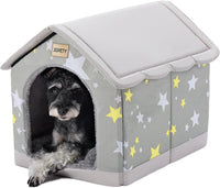 Dog House Indoor, L Size Indoor Dog House for Medium Dog – Essentials for Dogs - Gray / L - image 4