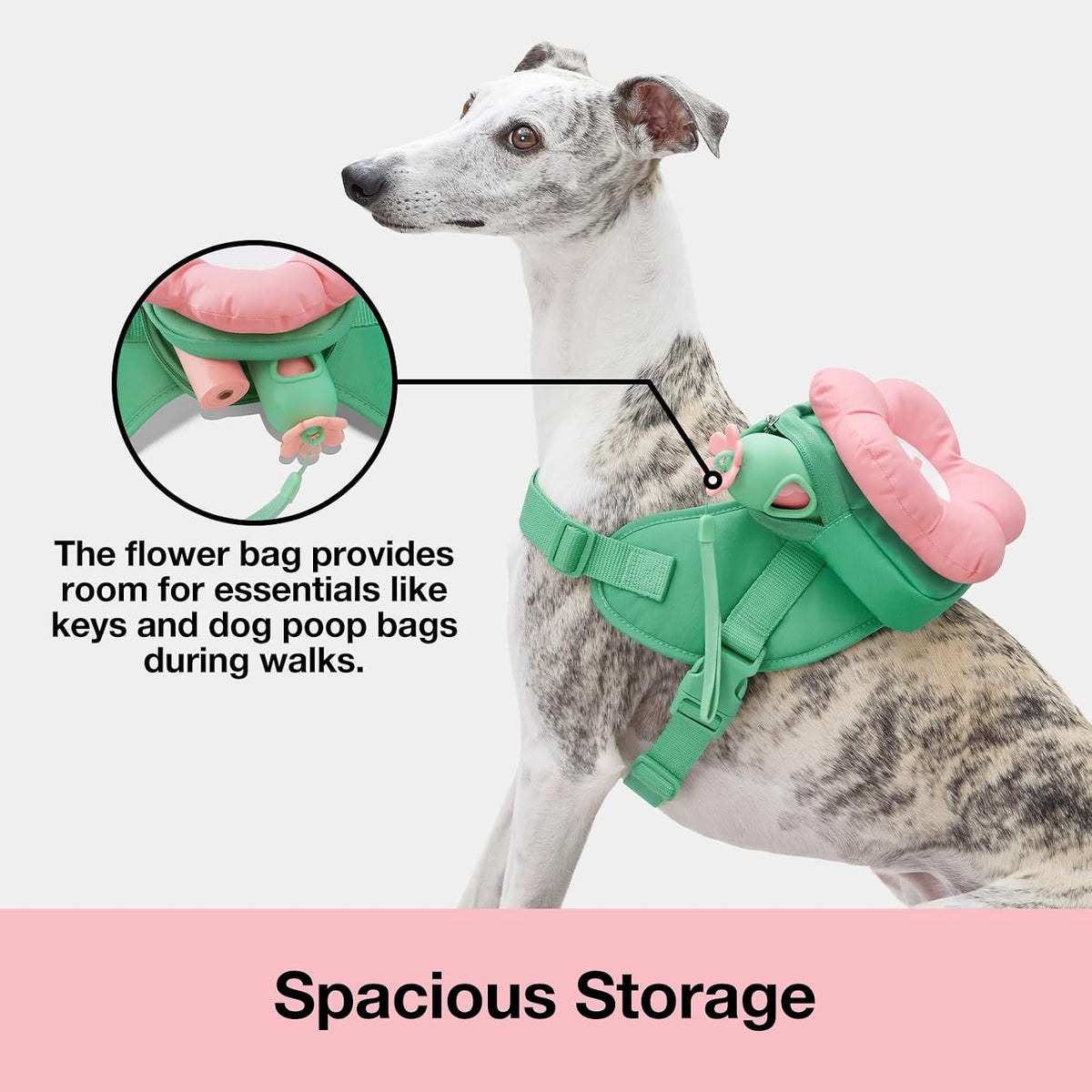 VETRESKA Flora Dog Harness, Leash and Collar Set - L - image 2