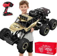 Jiakora RC Cars Remote Control Car 1:12 Off Road Truck - 6 Wheels Gold