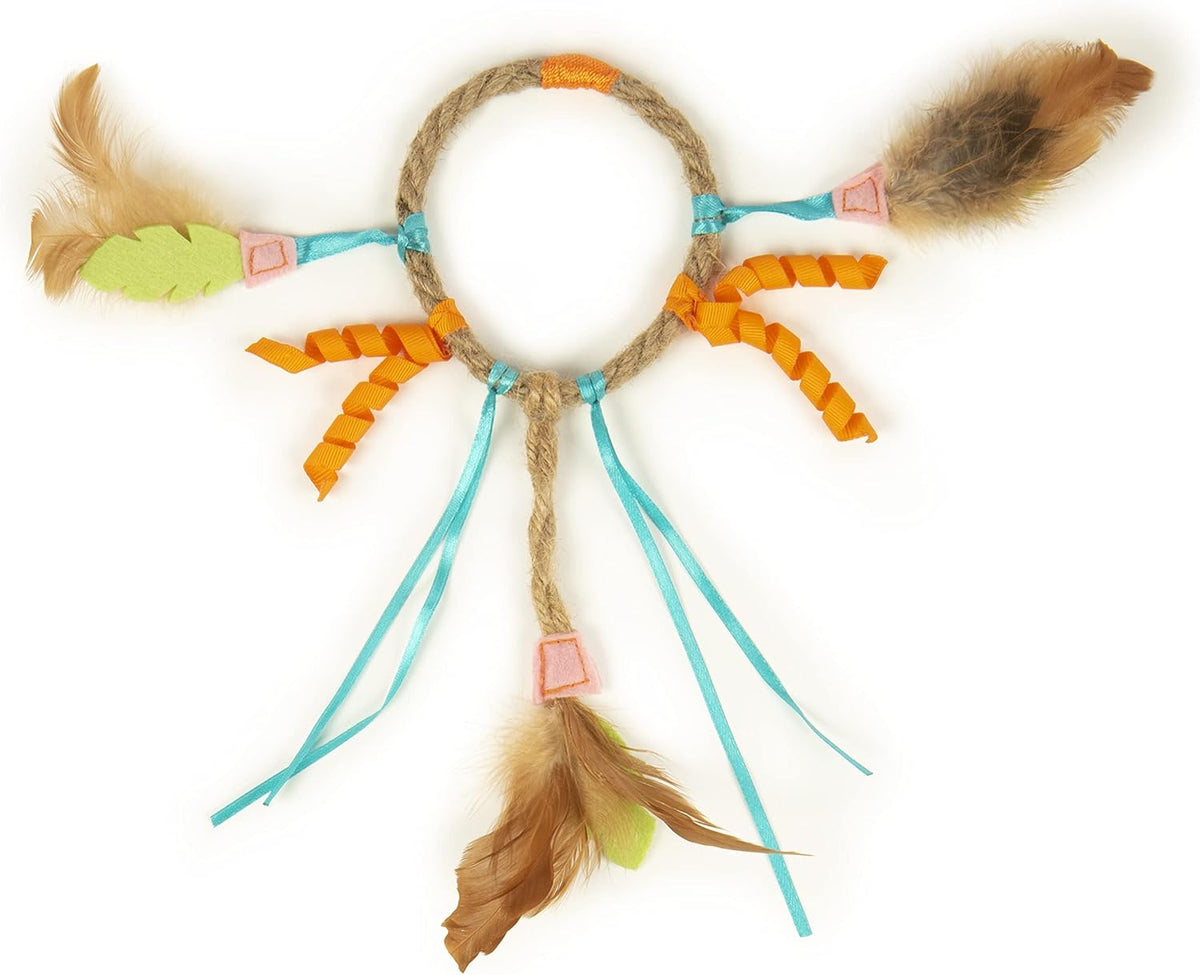 SmartyKat Dream Dangler 2-in-1 Hanging Feather Cat Toy - Set of 1
