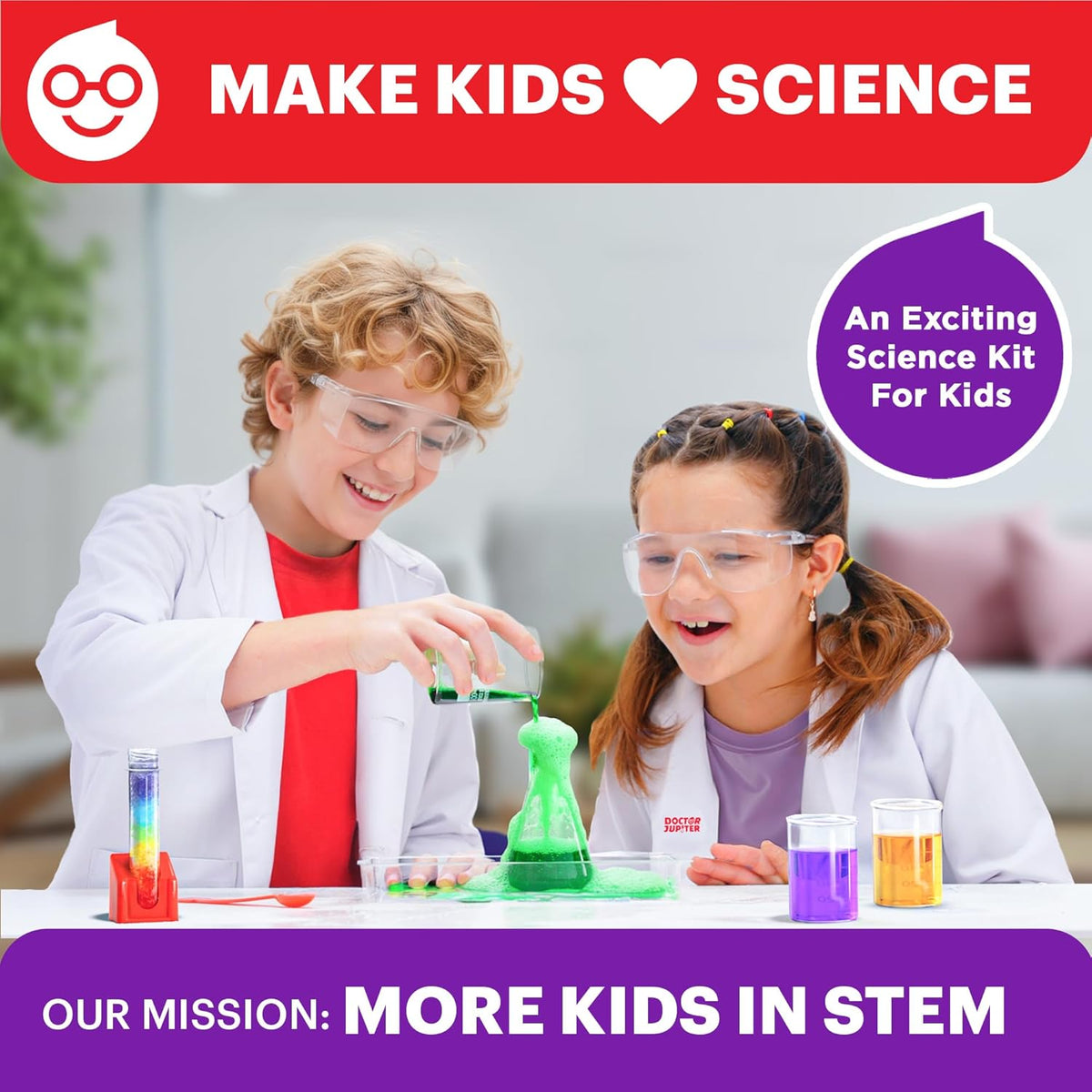 Doctor Jupiter My First Science Experiments Kit for Kids Ages 4+ – Fun for Kids & Family - Ultimate Science Kit: 8+ - image 2