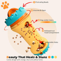 Dog Puzzle Toy, Interactive Dog Enrichment Toys for Adjustable Treat Dispensing Toys to Keep Them - image 3