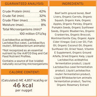 Primal Freeze Dried Raw Dog Food Nuggets, Beef, Complete & Balanced Meal, Also Use as Topper or Treat, Premium, Healthy, Grain Free, High Protein Raw Dog Food, 5.5 oz