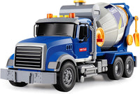 Dwi Dowellin Kid Trucks Toys for Boys Age 3-5 - mixer tuck