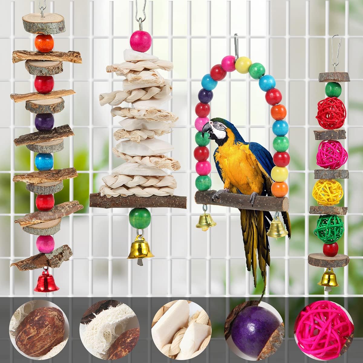 Bird Perch Bird Toys Parakeet Toys - image 3