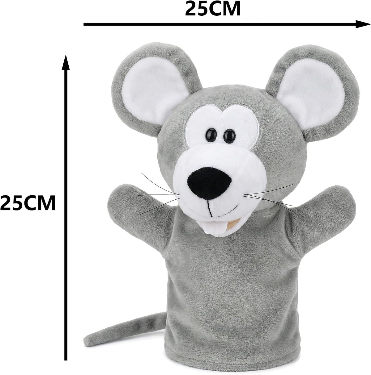 Animal Hand Puppets for Kids - New Mouse - image 4