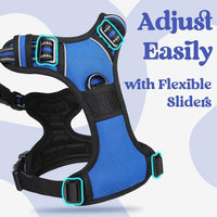 rabbitgoo Dog Harness for Large - Blue / Large - image 3