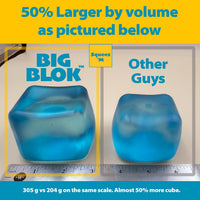 Original BigBlok Premium Stress Cube, Squishy Fidget Toy - Blue - image 2