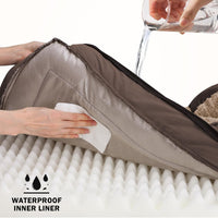 Orthopedic Dog Beds Large Sized - Dark Brown / L (35"x 25"x 6.5") - image 3