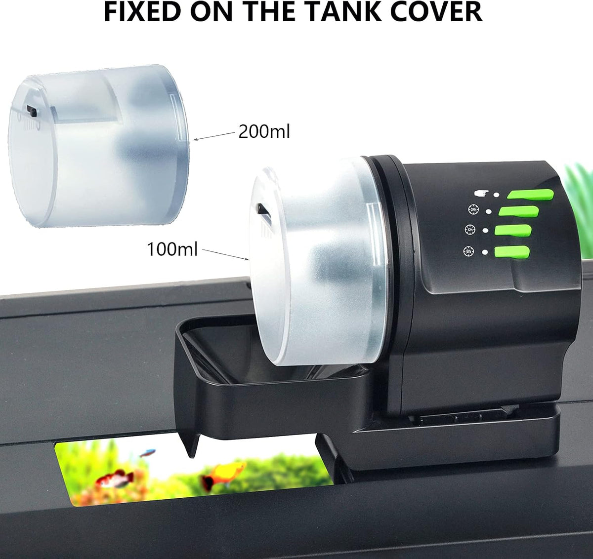WiFi Fish Feeder Automatic Fish Feeder Automatic Dispenser – Essentials for Fish - Auto Version - image 4