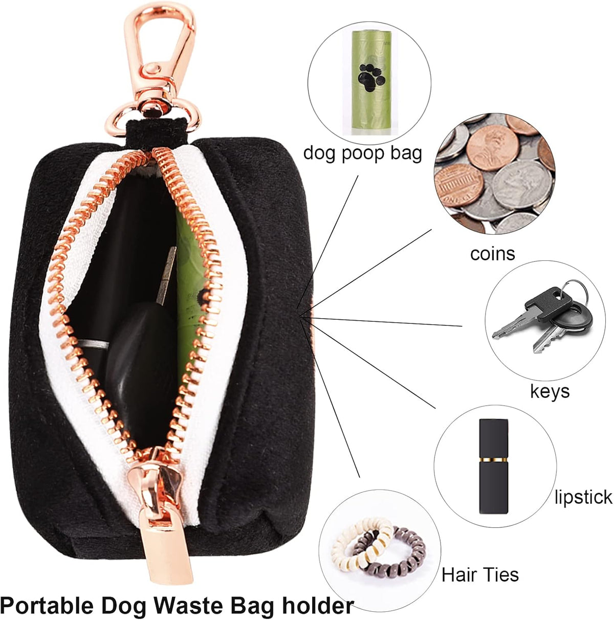ARING PET Dog Waste Bag Dispenser - 1 Count (Pack of 1) / A:black - image 2