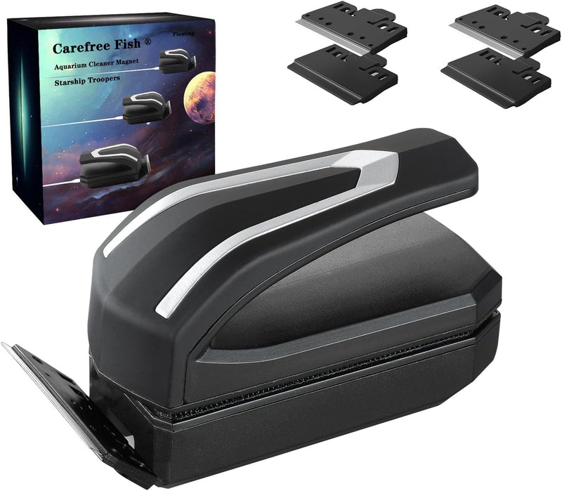 Aquarium Super Powerful Magnetic Cleaner with 4 Algae Scrapers - Standard Edition / M