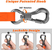 XiaZ Long Leash for Dogs Waterproof - 10ft / Orange - image 3