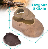 Antidious Snake Hide Cave for Gecko Shedding - Large - image 2