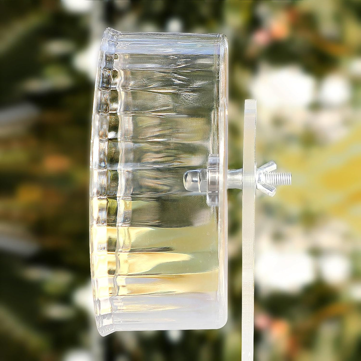 lazYYzal Silent Hamster Wheel - Ф 6 inch / Transparent - image 4