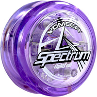 Yomega Spectrum – Light up Fireball Transaxle YoYo with LED Lights for Intermediate, Advanced - purple