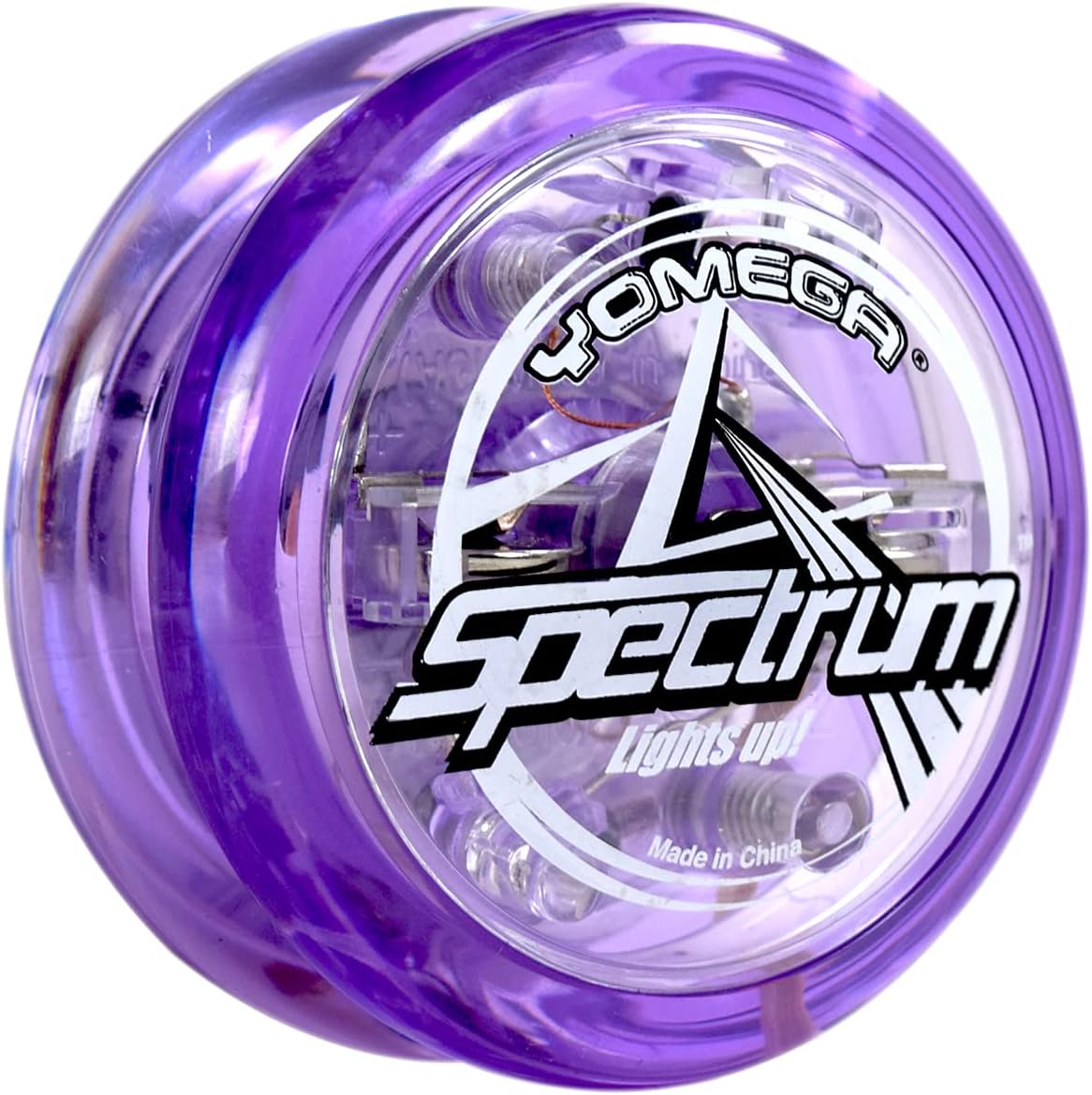 Yomega Spectrum – Light up Fireball Transaxle YoYo with LED Lights for Intermediate, Advanced - purple