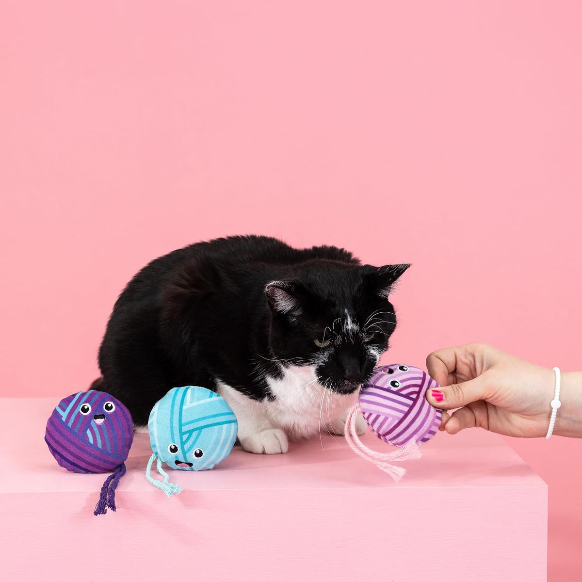 Fringe Studio, Off THE Scales Durable Cotton Canvas Cat Toy - Time to Unwind - image 4