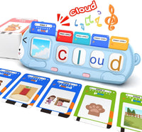 QuTZ Phonics Learning Toy for Preschool Kids - Blue / Pro Phonics+Math