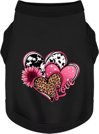 Discover Cozy Cotton Canine Wear: Soft, Lightweight - Black / XS-(2~6lb) | Back(~9.8")