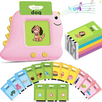 Alotwan Talking Flash Cards with 510 Sight Words - Pink / 510 Words English