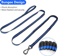 XiaZ Dog Tie Out Cable, Pet Lead for Yard, Camping, Outdoor - 150ft for 1 dog / Blue - image 3