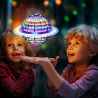 Ivtivfu Flying Orb Ball with Dazzling Lights - Blue - image 2