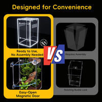 Jumping Spider Enclosure Starter Kit - Clear / Large - image 2