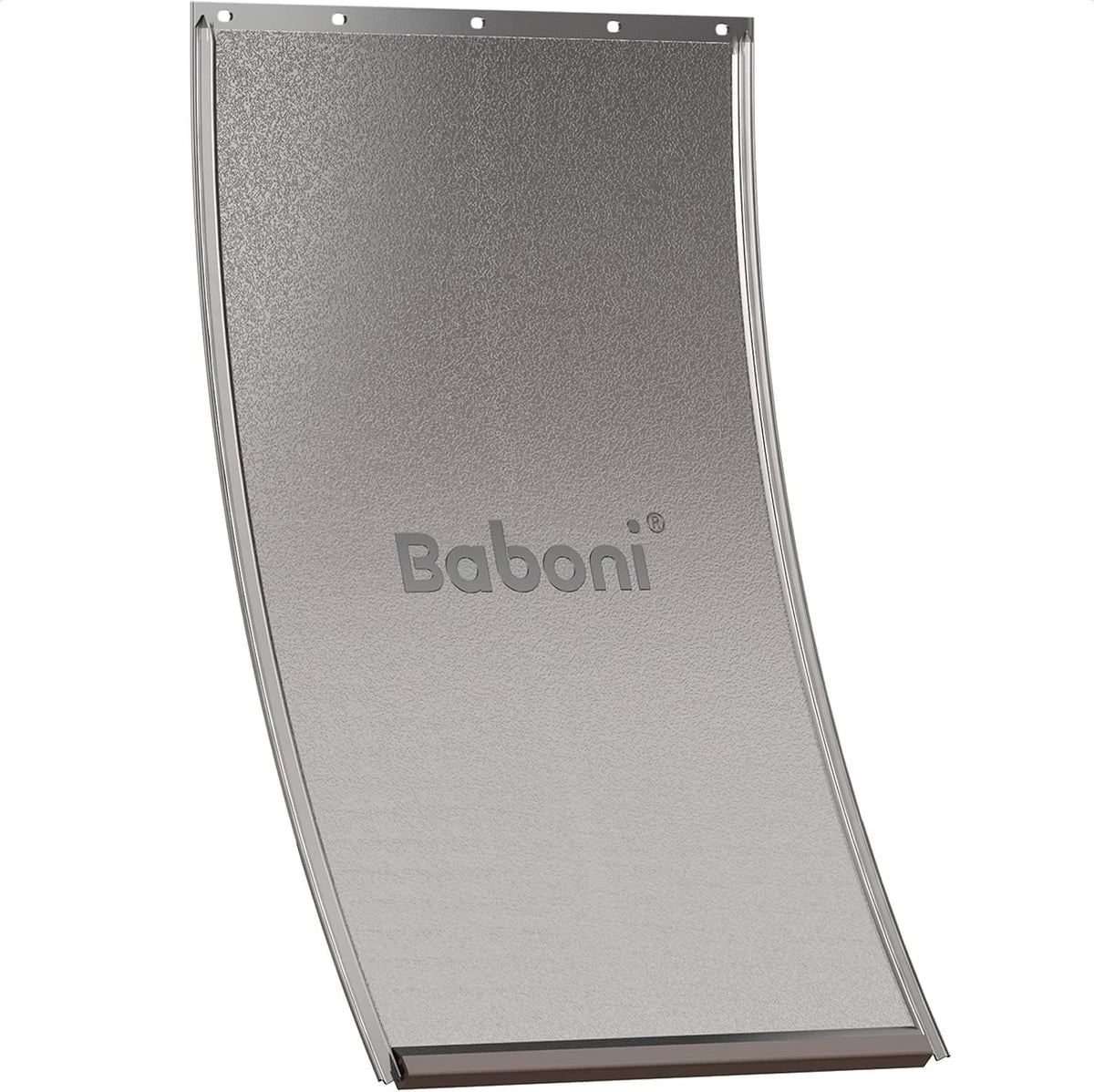 Baboni Replacement Flap for Dog and Cat Doors Including Screws - Brown Magnetic Strip / Large(Pack of 1) / For baboni metal dog door - image 3