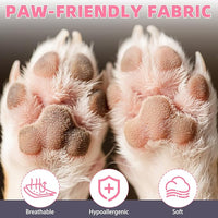 KOOLTAIL Dog Socks for Hot Pavement, Summer Breathable Dog Socks to Prevent Licking Paws, Non Slip Pet Boots & Paw Protectors for Hardwood Floor,Grippy Shoes for Small Medium Large Senior Dogs,Pink S