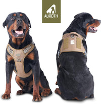 AUROTH Dog Harness for Large Dogs - Army yellow / L(Neck:18-29",Chest:24-37"),45-80 lbs - image 2