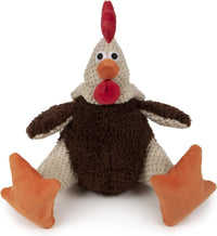 goDog Checkers Fat Rooster Squeaky Plush Dog Toy - Large (Pack of 1)