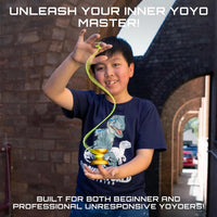 CHEATCODE unresponsive metal yoyo by Brandon Vu with Delrin fingerspin cap - view 10
