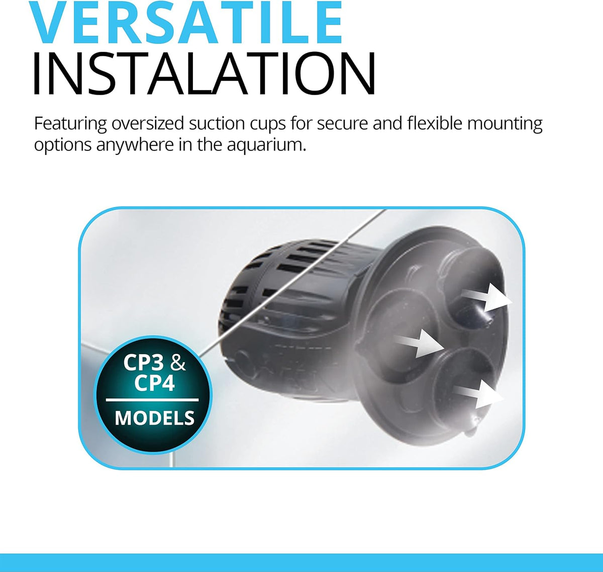 Fluval Sea CP4 Wave Maker Circulation Pump – Essentials for Fish - CP3 - image 2